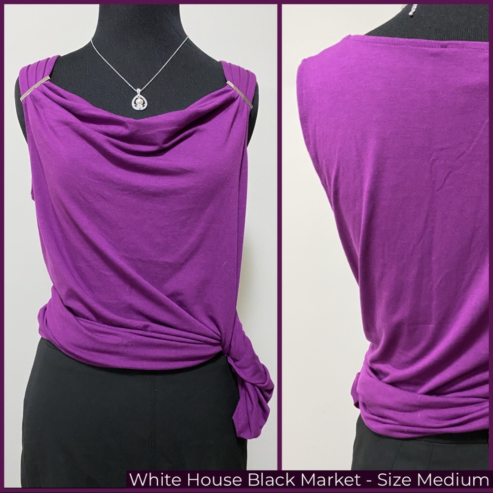 White House Black Market in purple size me…